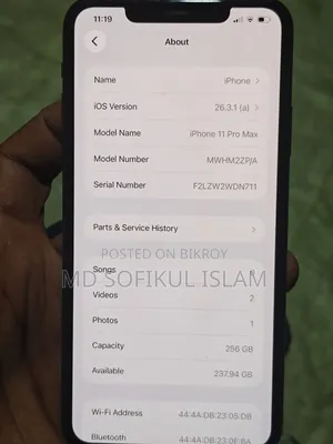 Apple iPhone 11 Pro Max 256 GB Purple
