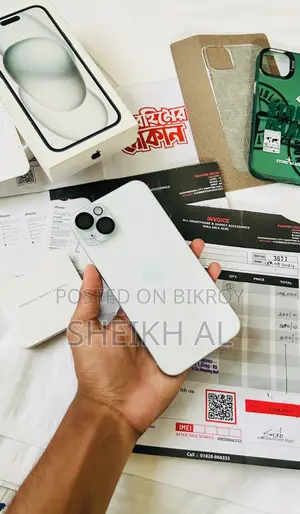 অ্যাপল আইফোন ১৫ প্লাস ১২৮জিবি ফুল বক্স (ব্যবহৃত)