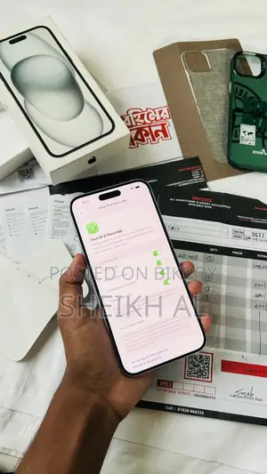 অ্যাপল আইফোন ১৫ প্লাস ১২৮জিবি ফুল বক্স (ব্যবহৃত)