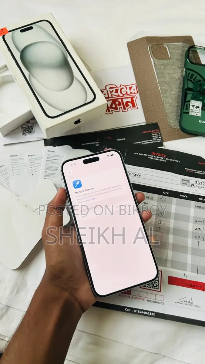 অ্যাপল আইফোন ১৫ প্লাস ১২৮জিবি ফুল বক্স (ব্যবহৃত)