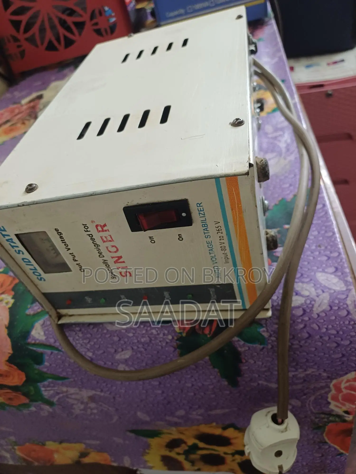 Stabilizer Model Singer Vxd-50 Damaged