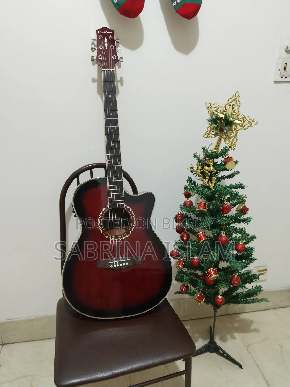 Custom Brand Premium Acoustic-Electric Guitar for Sale