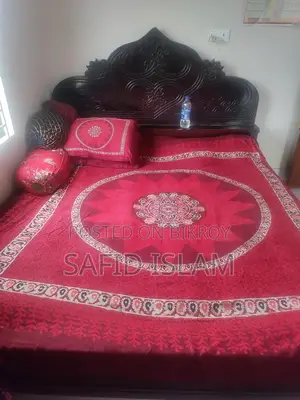 Bed and Almirah