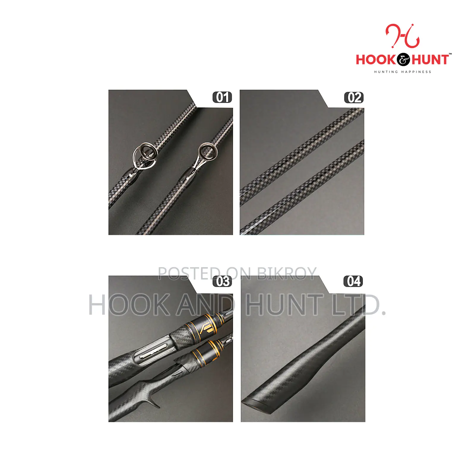 Fiberglass Lure Fishing Rod Ml Action 180–240cm