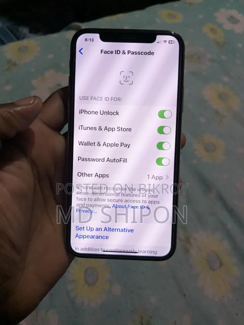 Apple iPhone X (256GB) (Used)
