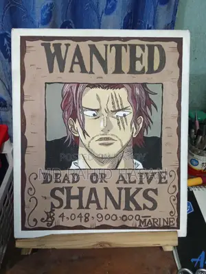 One Piece Wanted Poster.
