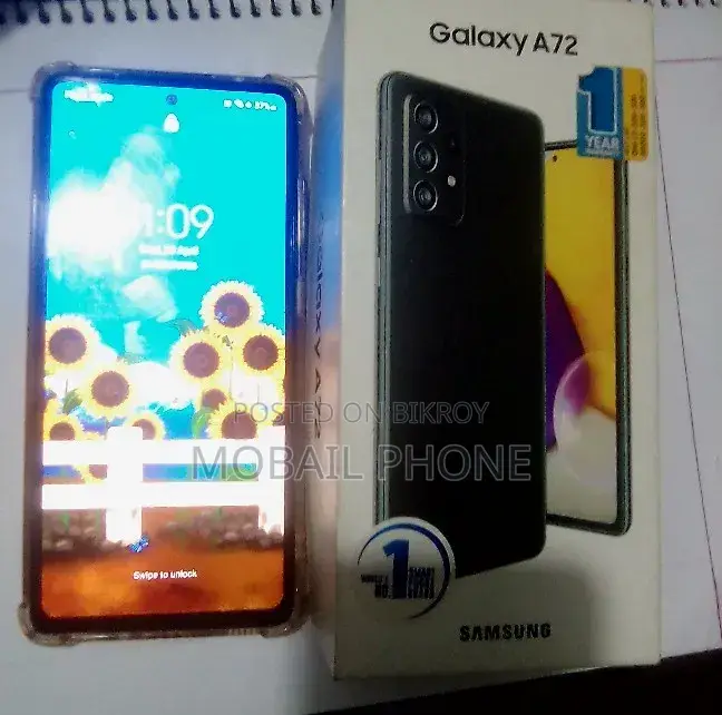 Samsung Galaxy A72 256 GB Black
