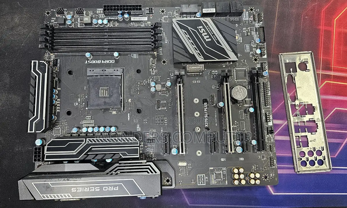 MSI PRO X370 SLI PLUS AM4 AMD USB 3.1 HDMI ATX Motherboard