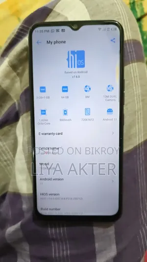 Tecno Spark 5 Pro 64 GB Black