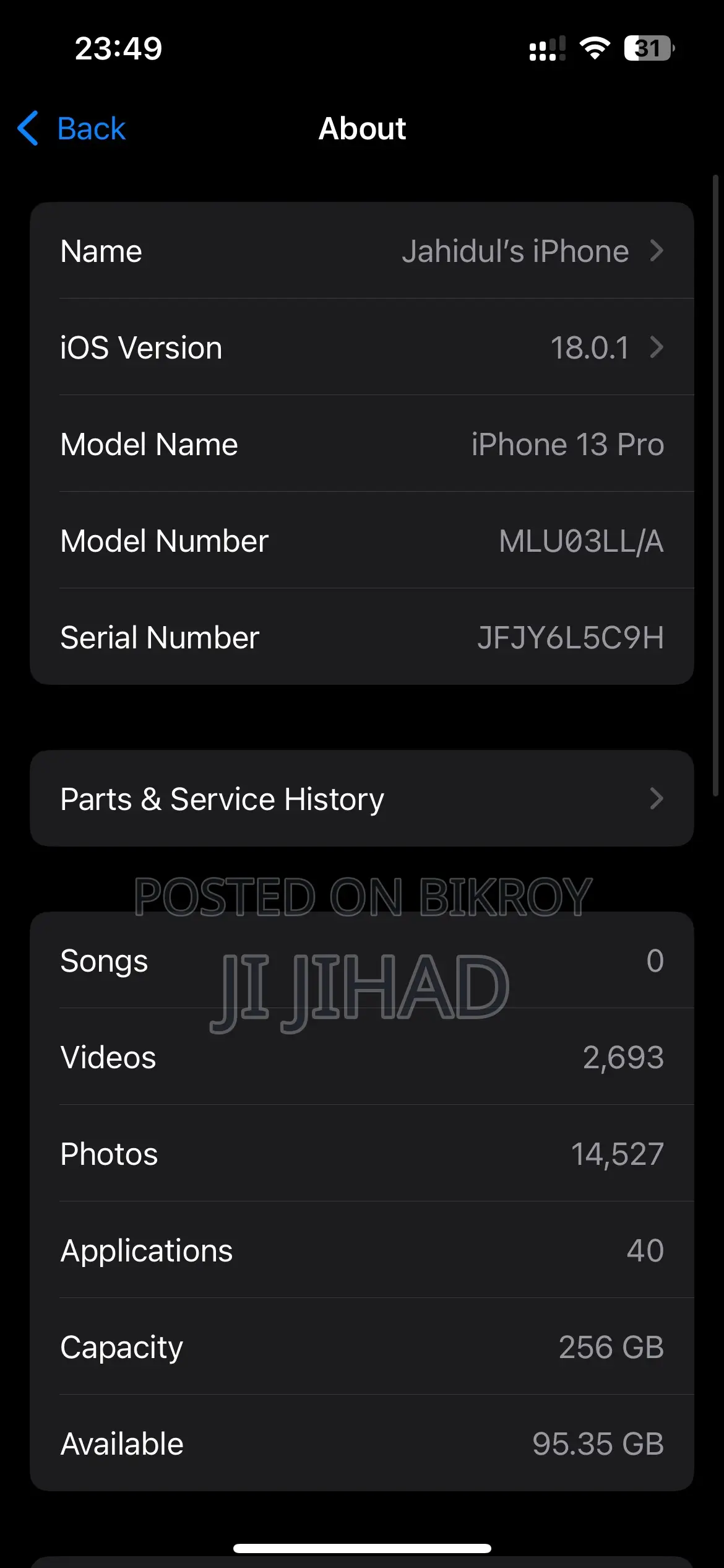 Apple iPhone 13 Pro 256 GB Blue
