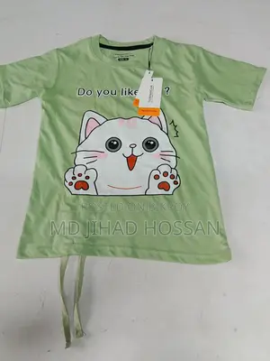 We Have Women's and Kids' Clothing Like T-Shirts, etc.
