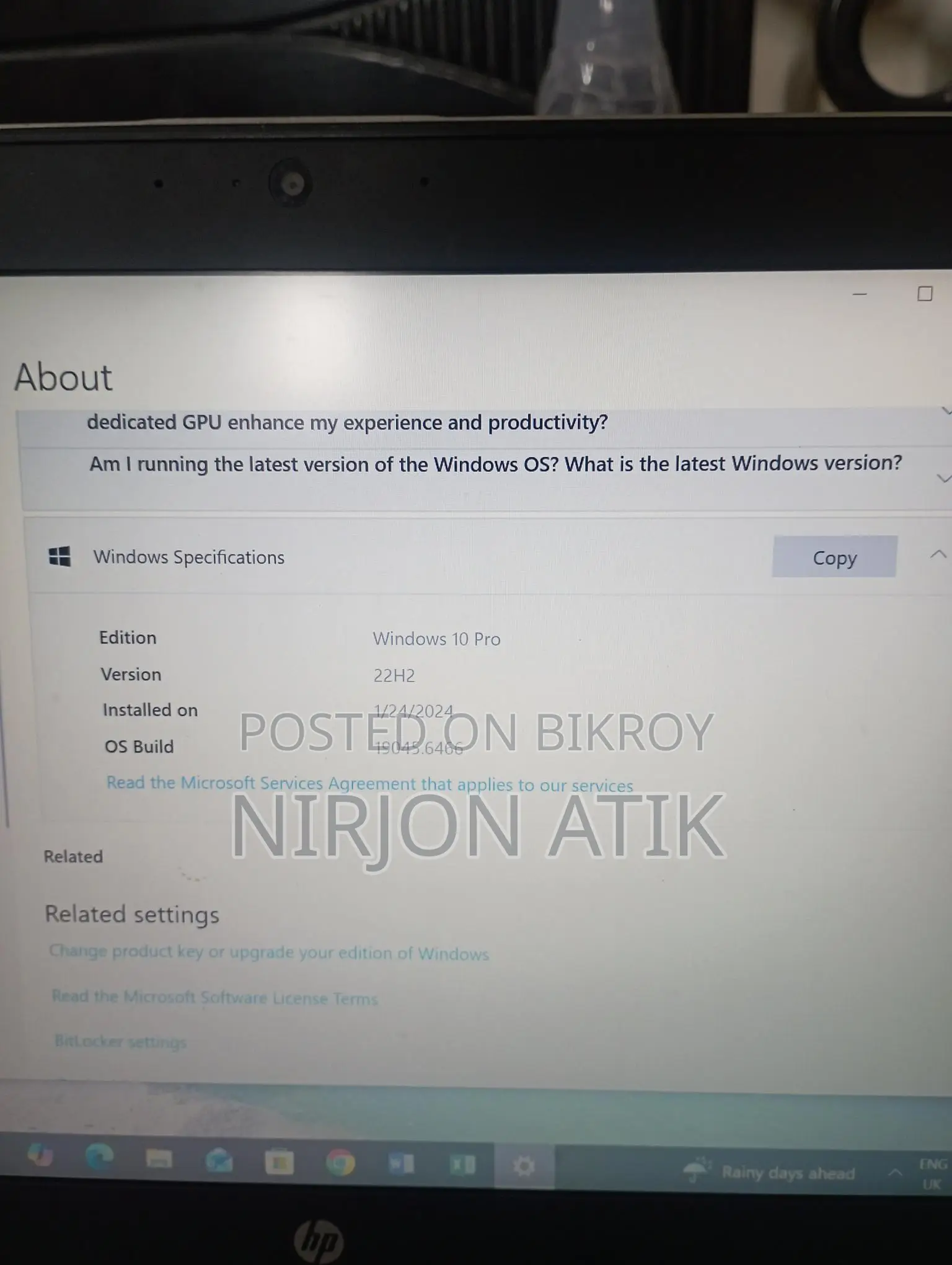 Laptop for Sale