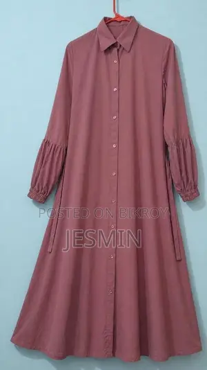 Puff-sleeve Kurti with Matching Bag