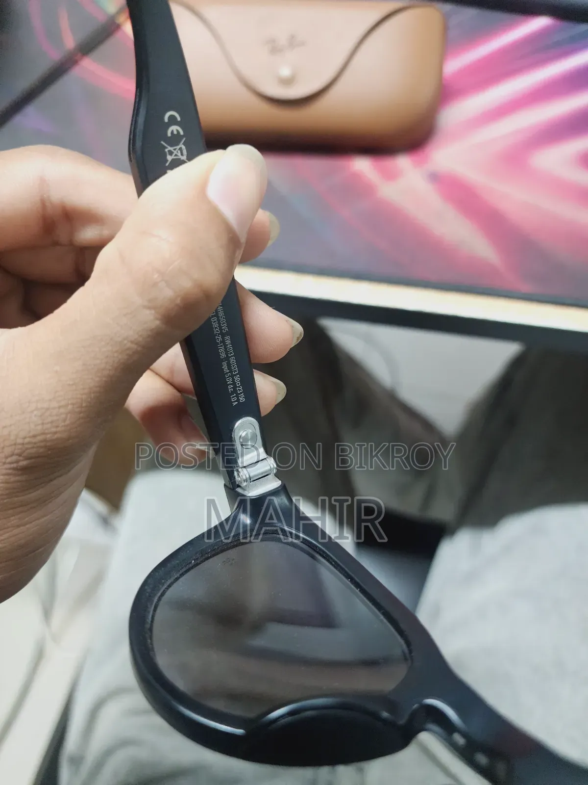 Meta AI Voice Assistant Sunglass With Video and Photo Camera