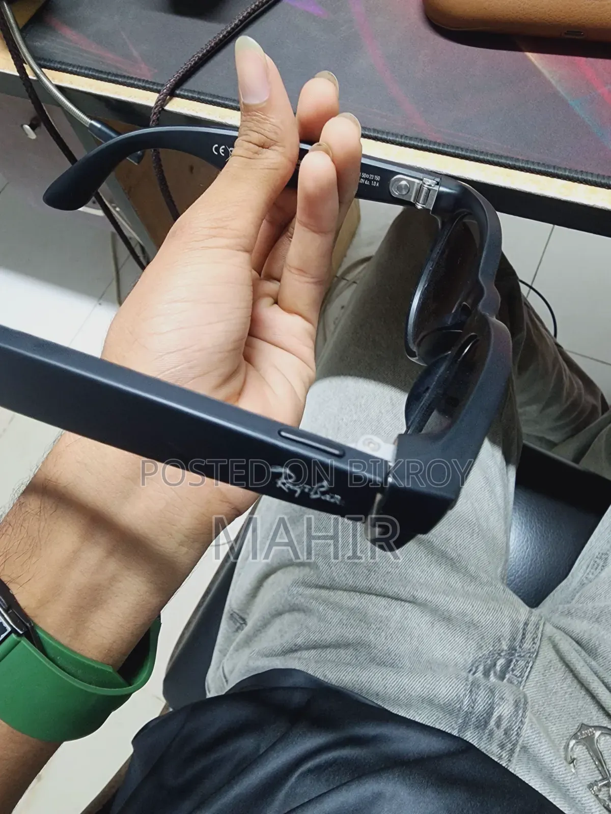 Meta AI Voice Assistant Sunglass With Video and Photo Camera
