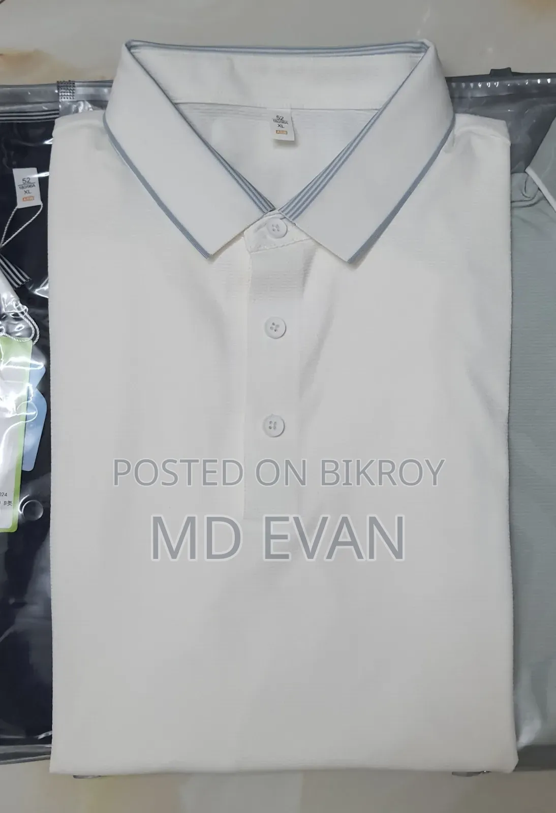 Wholesale Sale of Original China Imported Polo T-Shirts.
