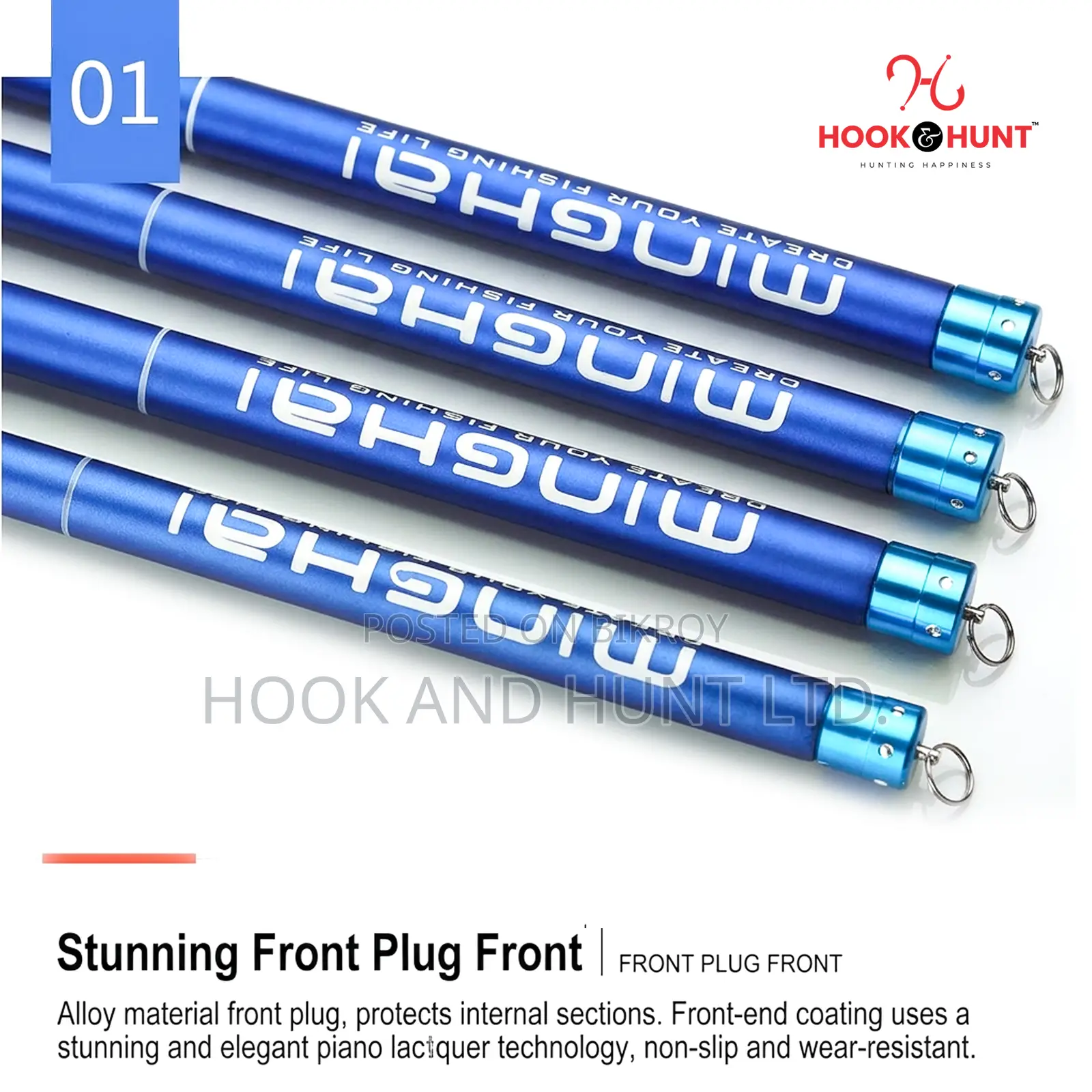 High Carbon Fiber Taiwan Fishing Rod 270–450cm