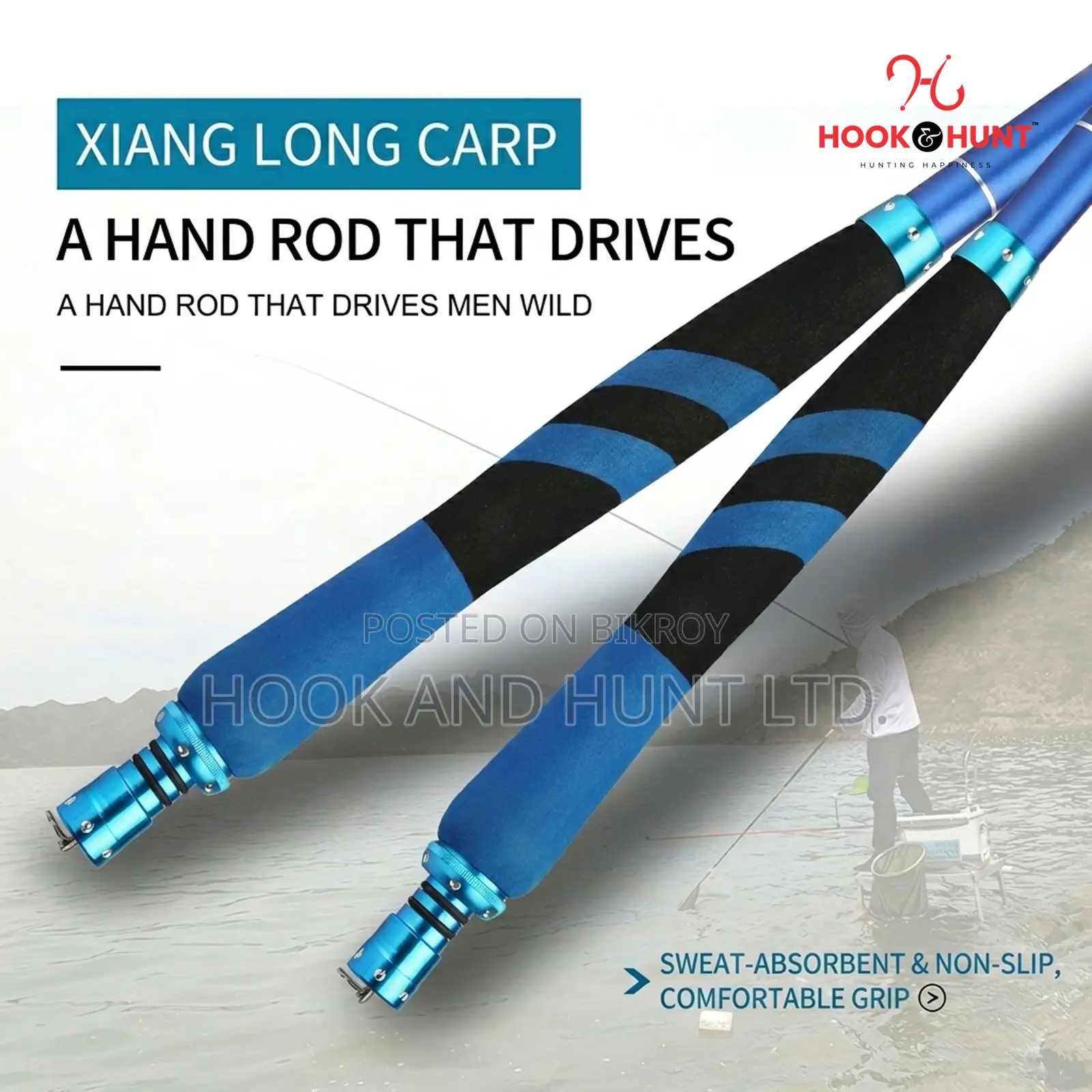 High Carbon Fiber Taiwan Fishing Rod 270–450cm