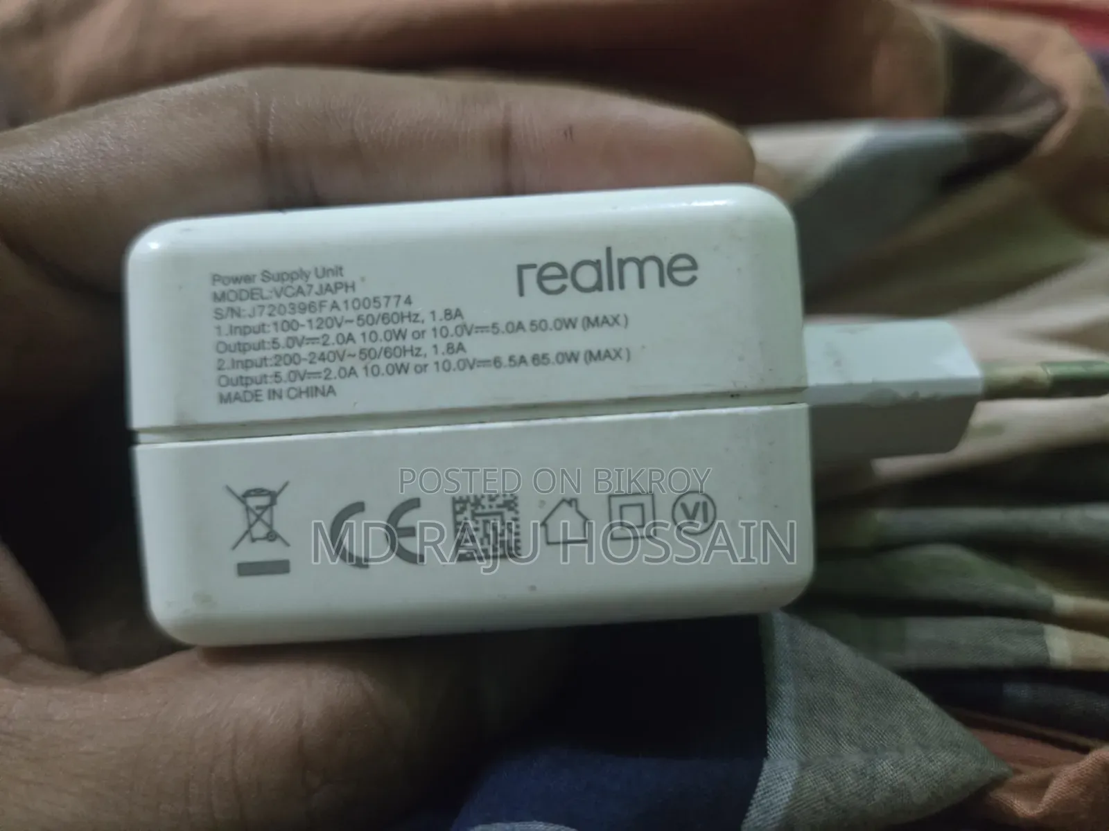 Oppo/Realme/Oneplus 65w Charger