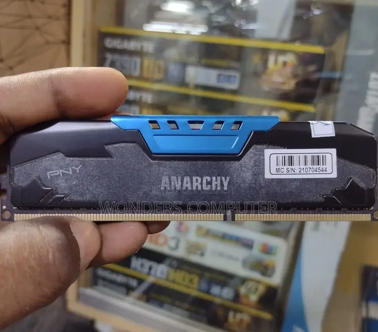 PNY 8GB DDR3 1600 ANARCHY GAMING RAM With 1 Year Warranty