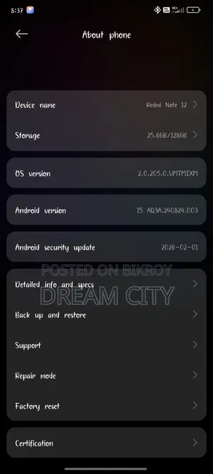 Xiaomi Redmi Note 12 (Used)
