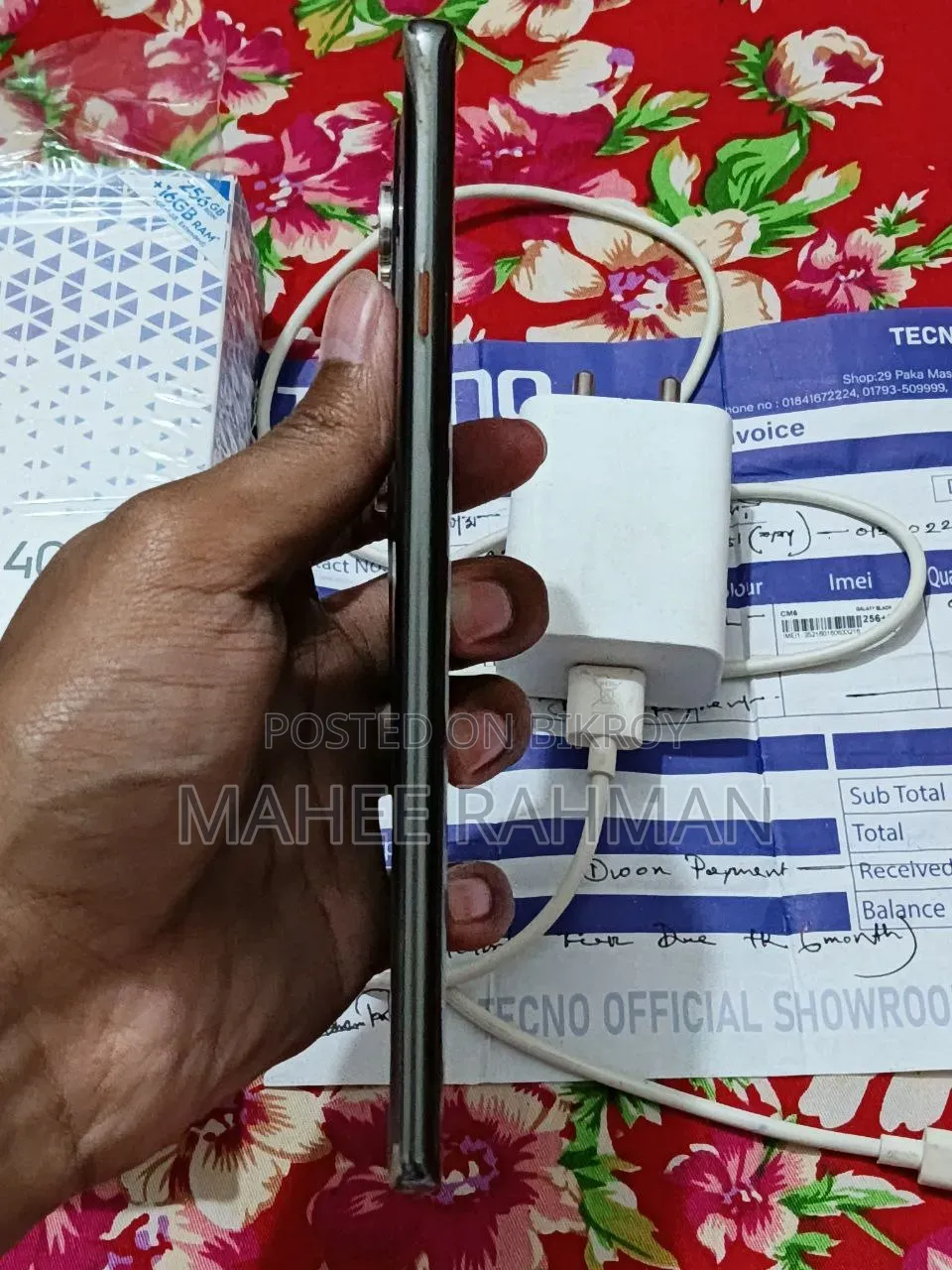 Tecno Camon 40 Pro 4G 256 GB Gray