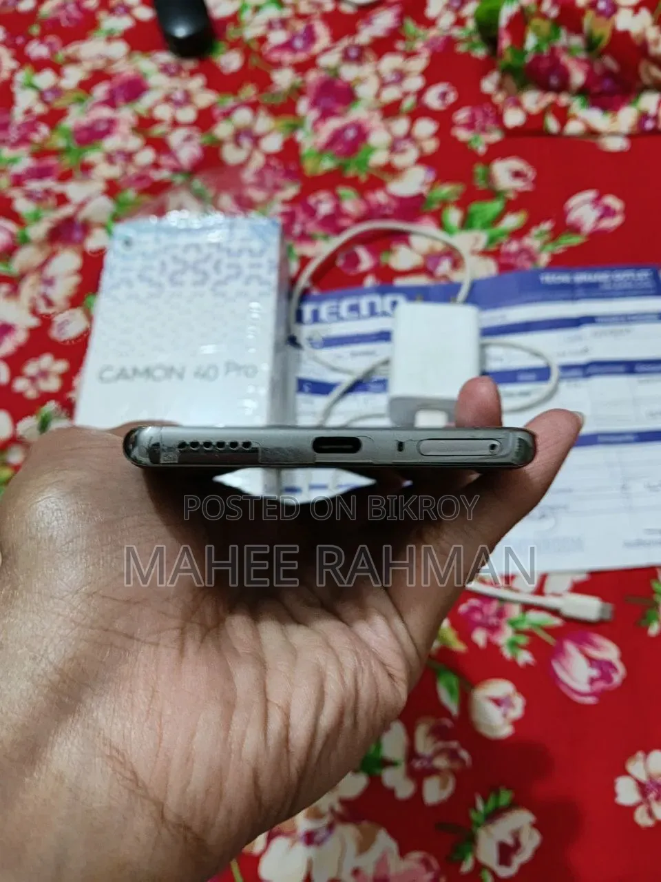 Tecno Camon 40 Pro 4G 256 GB Gray