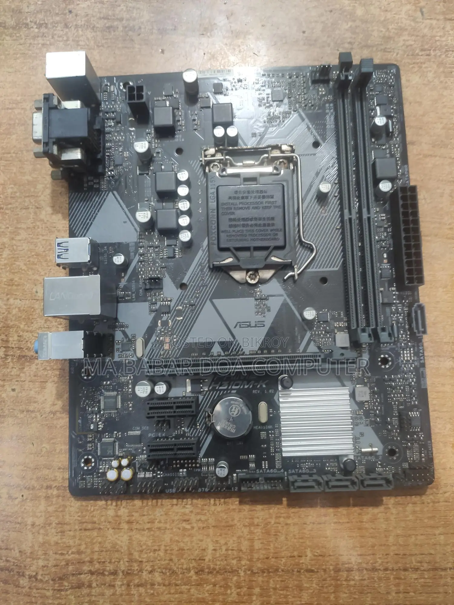 Original Asus Motherboard H310 High Performance