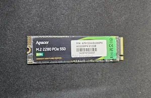 Apacer 512gb M.2 Nvme SSD Original 1 Year Warranty