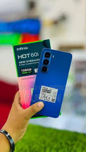 Infinix Hot 60i 6GB 128GB Official (Used)