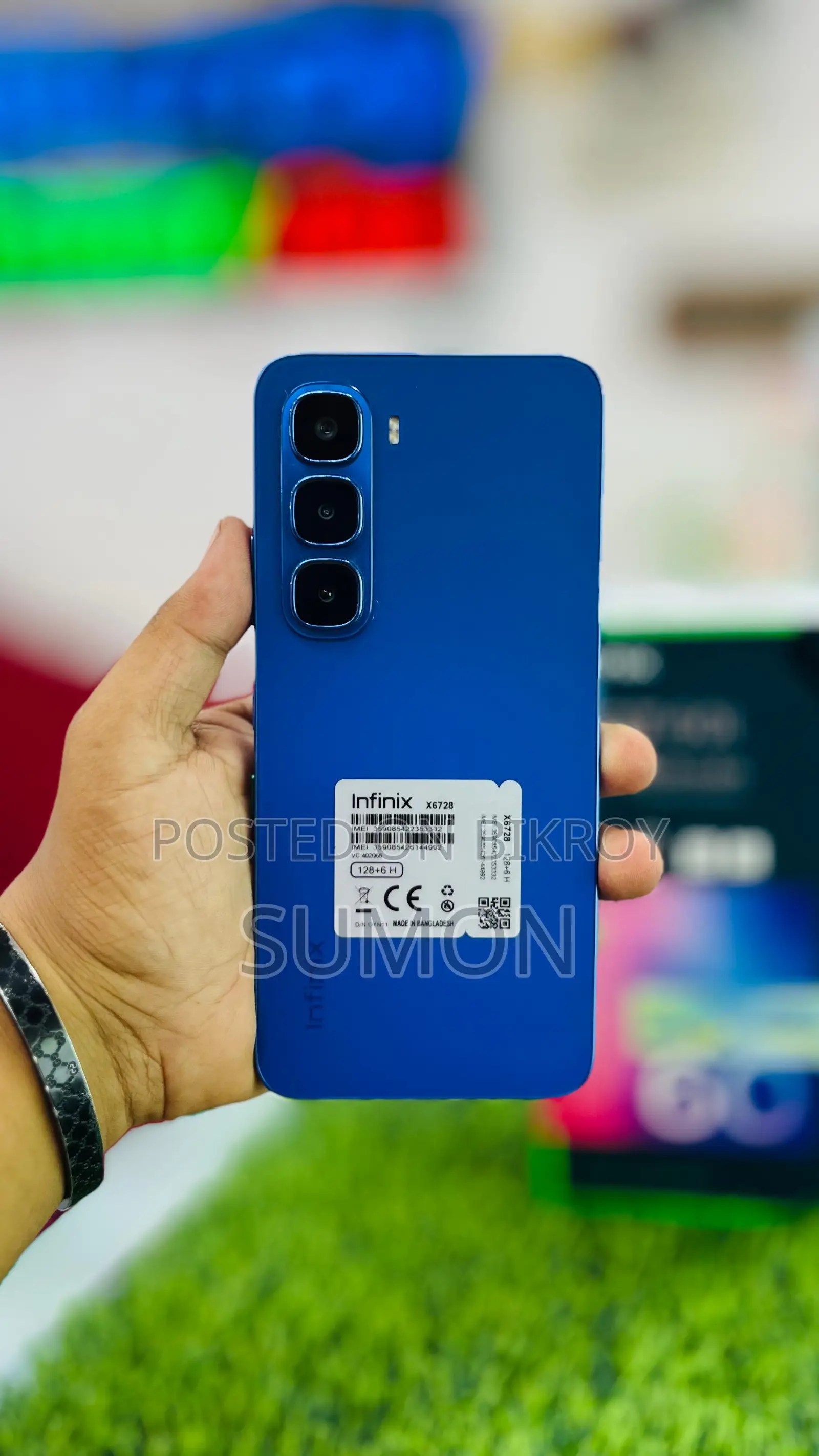 Infinix Hot 60i 6GB 128GB Official (Used)