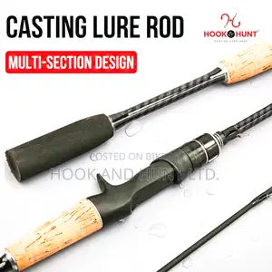 Plug-in Gun Handle Fiberglass Lure Fishing Rod 180–240CM