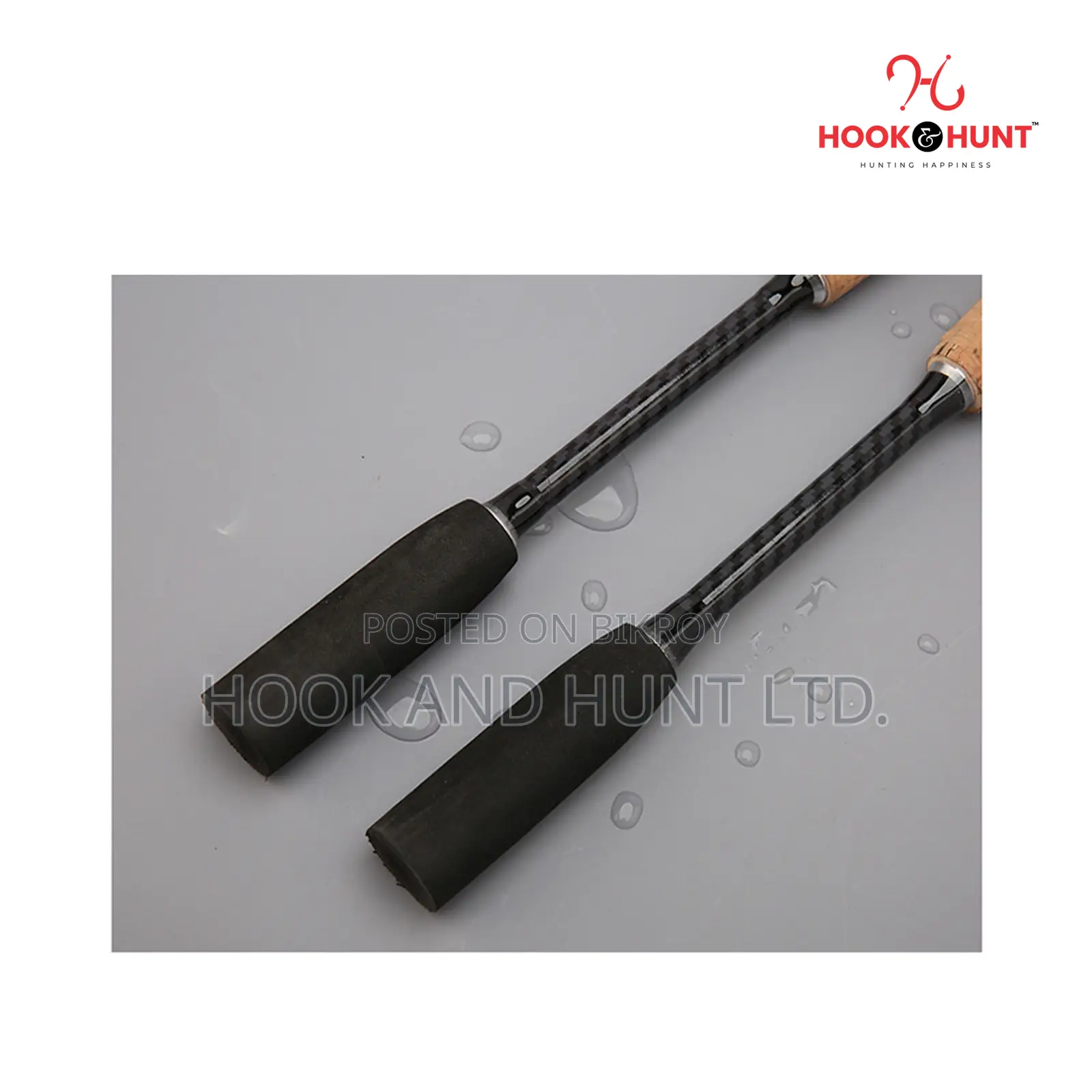 Plug-in Gun Handle Fiberglass Lure Fishing Rod 180–240CM