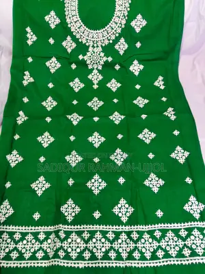 Hand-Embroidered Printed Dresses
