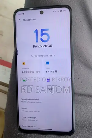 Vivo Y28 all original, (Used)