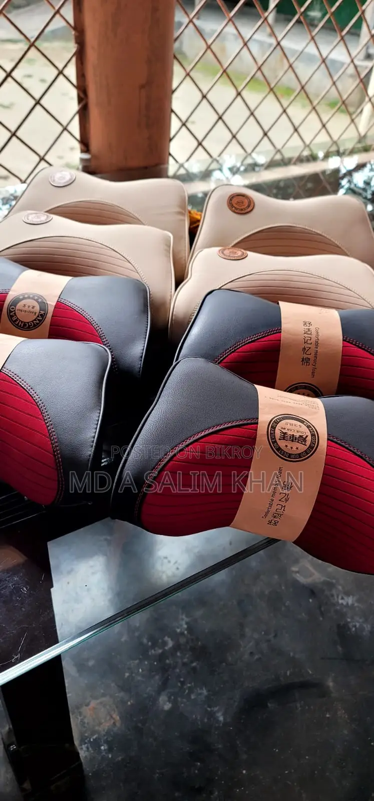 Newly Imported Seat Back Pillows - Two Colors Available