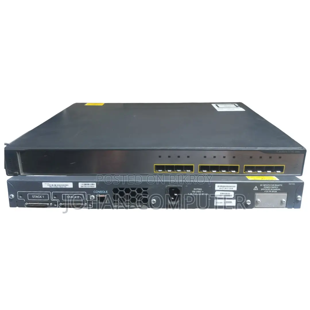 Cisco Catalyst WS-C3750G-12S-E Switch