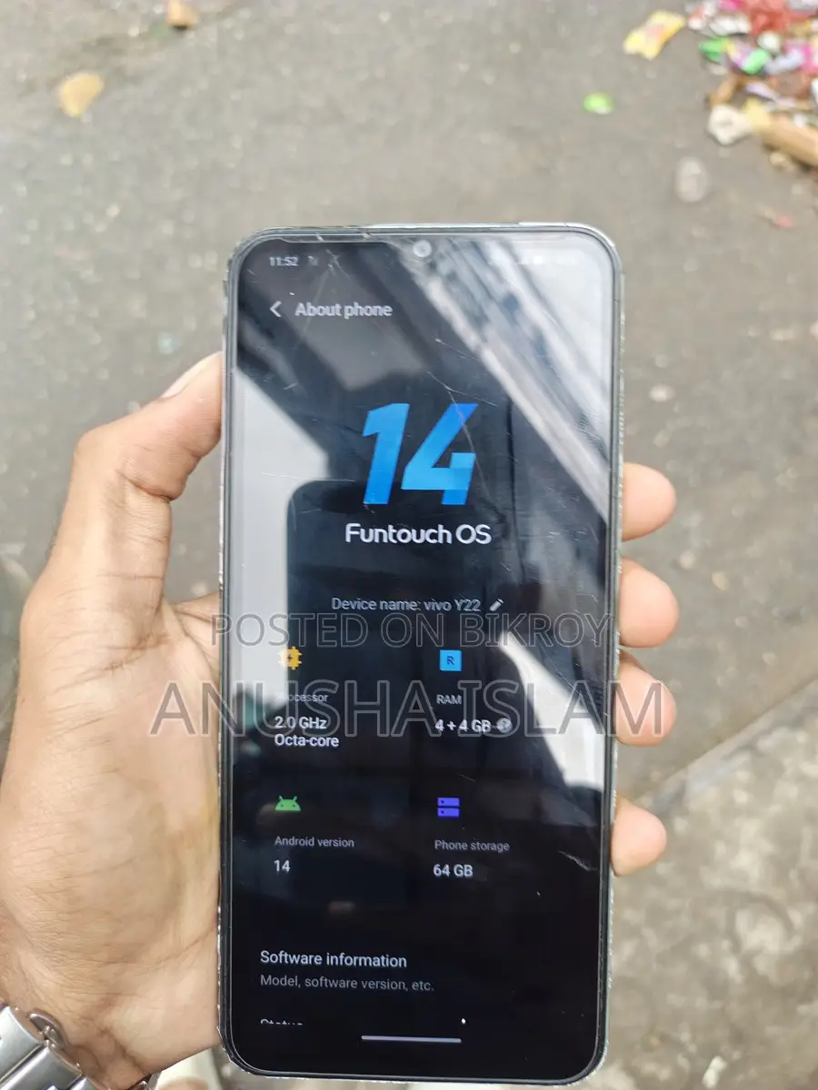 Vivo Y22 . (Used)