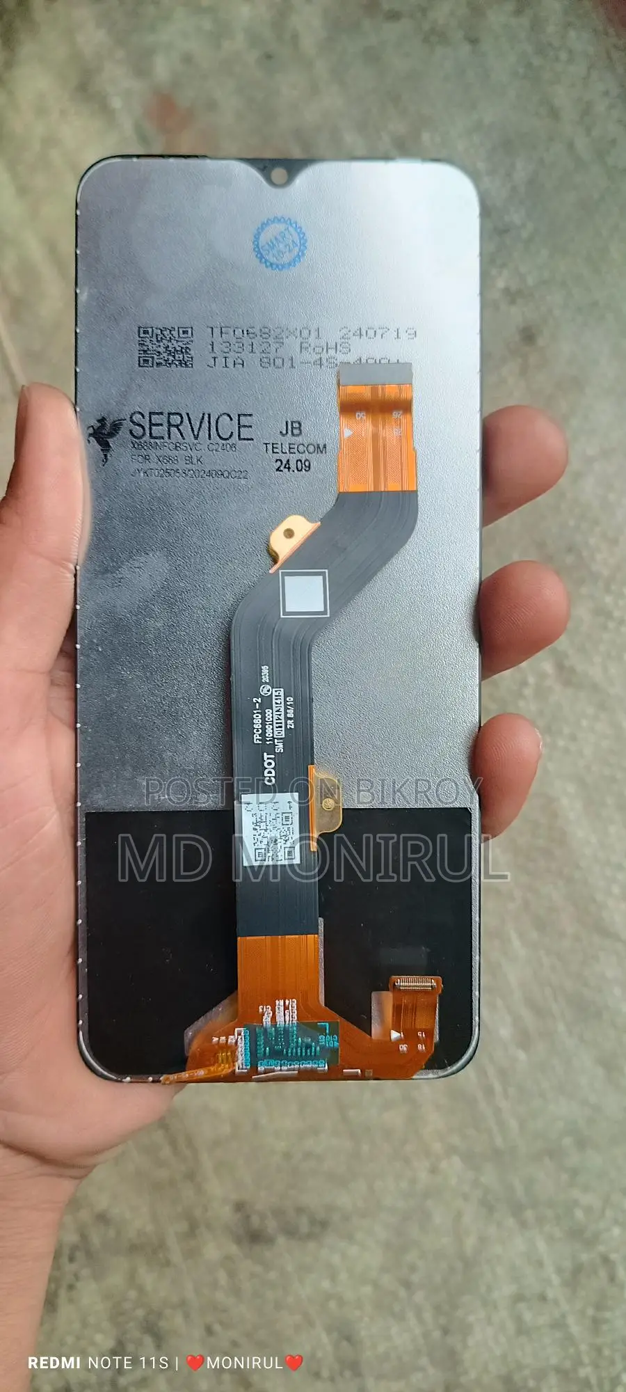 Infinix Hot 11 Play Display