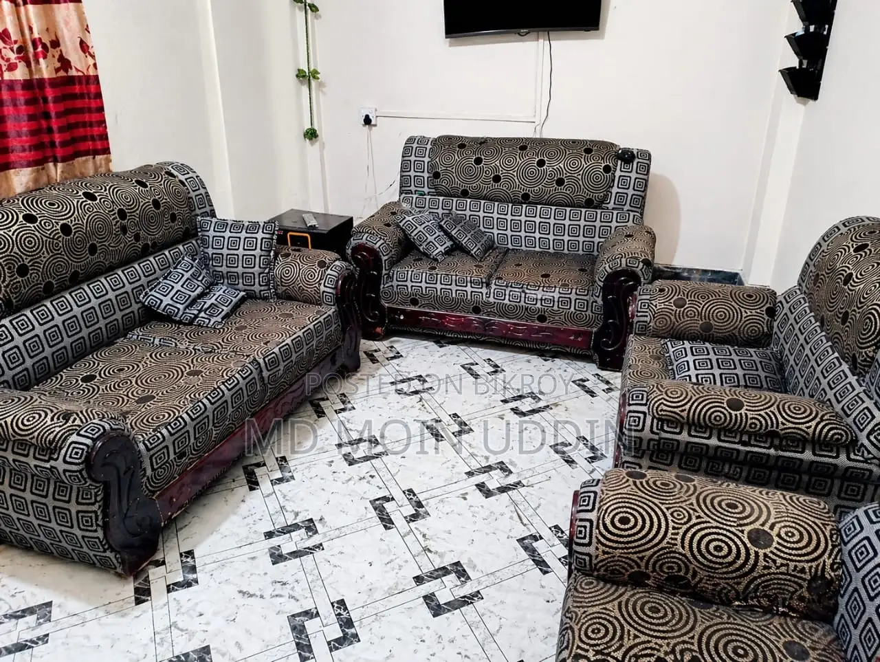 সোফা সেট ২+২+১