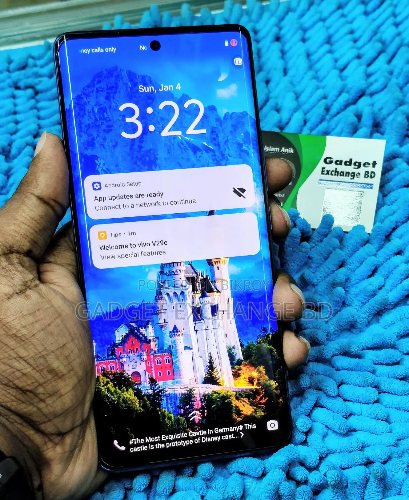 Vivo V29e 5G 256 GB Blue