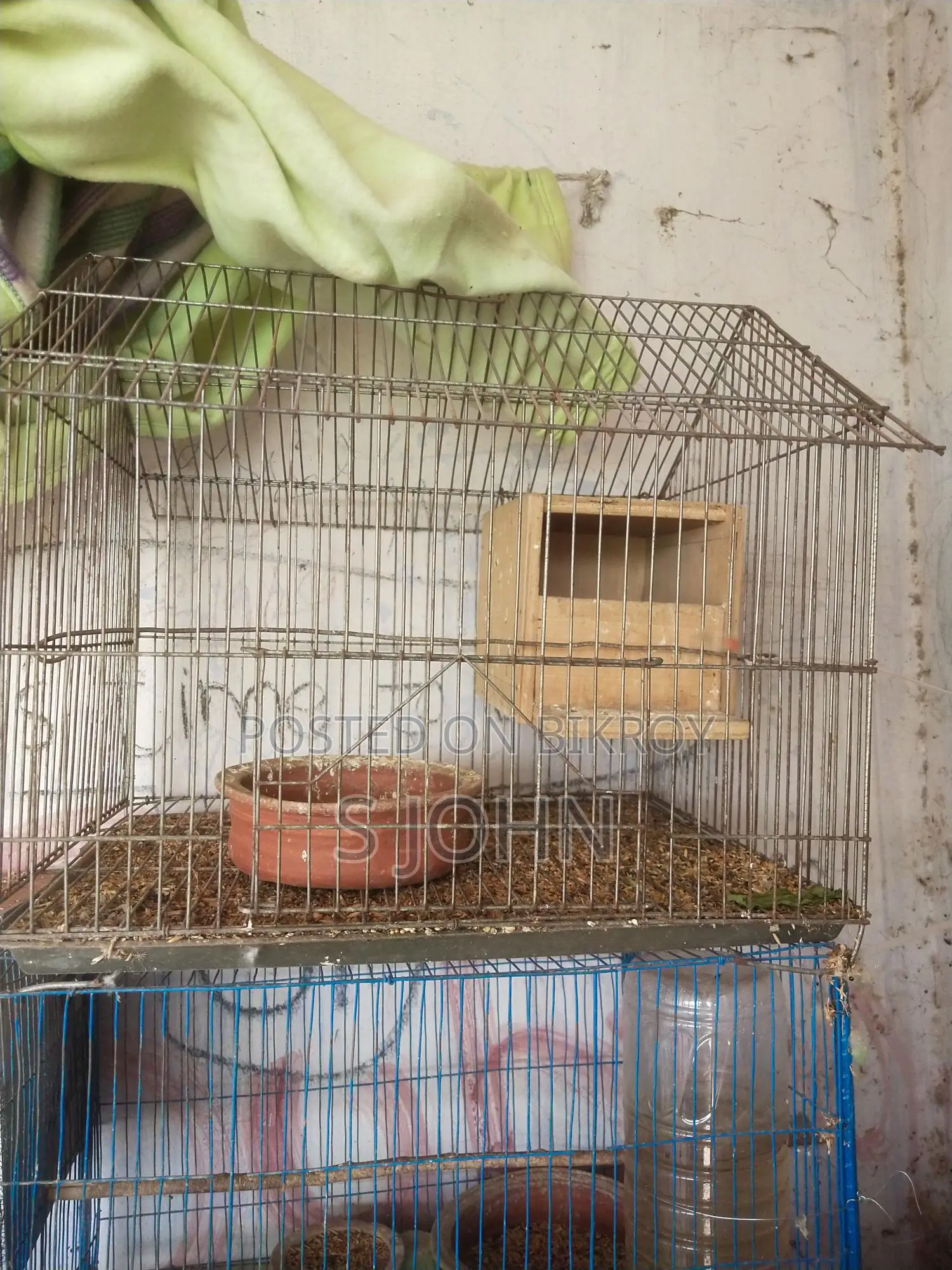 খাচা + ব্রিডিং বক্স