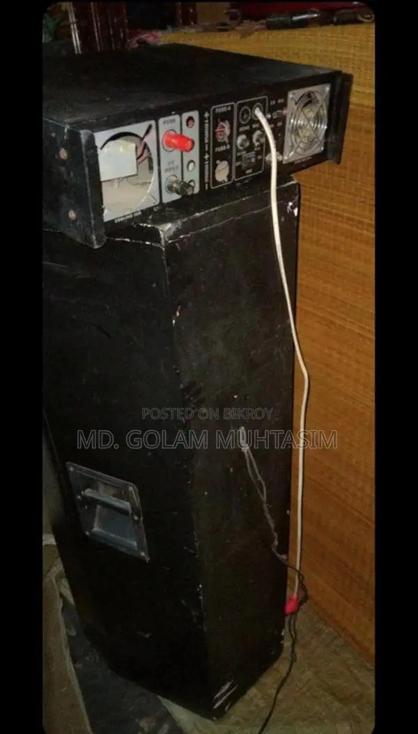 Speaker + Amplifier