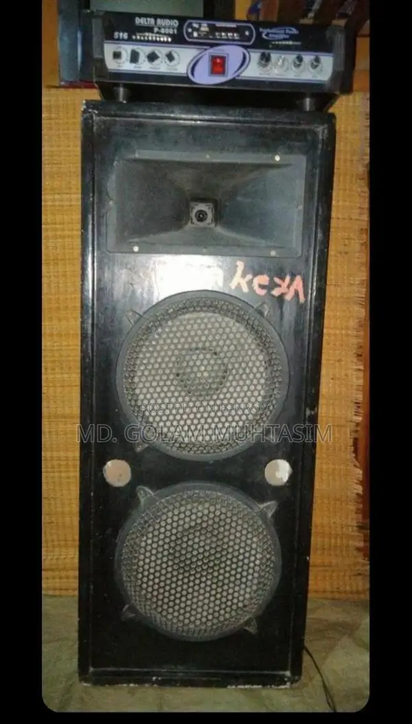Speaker + Amplifier