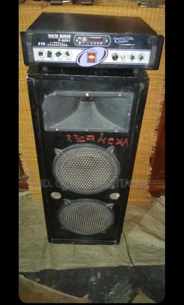 Speaker + Amplifier
