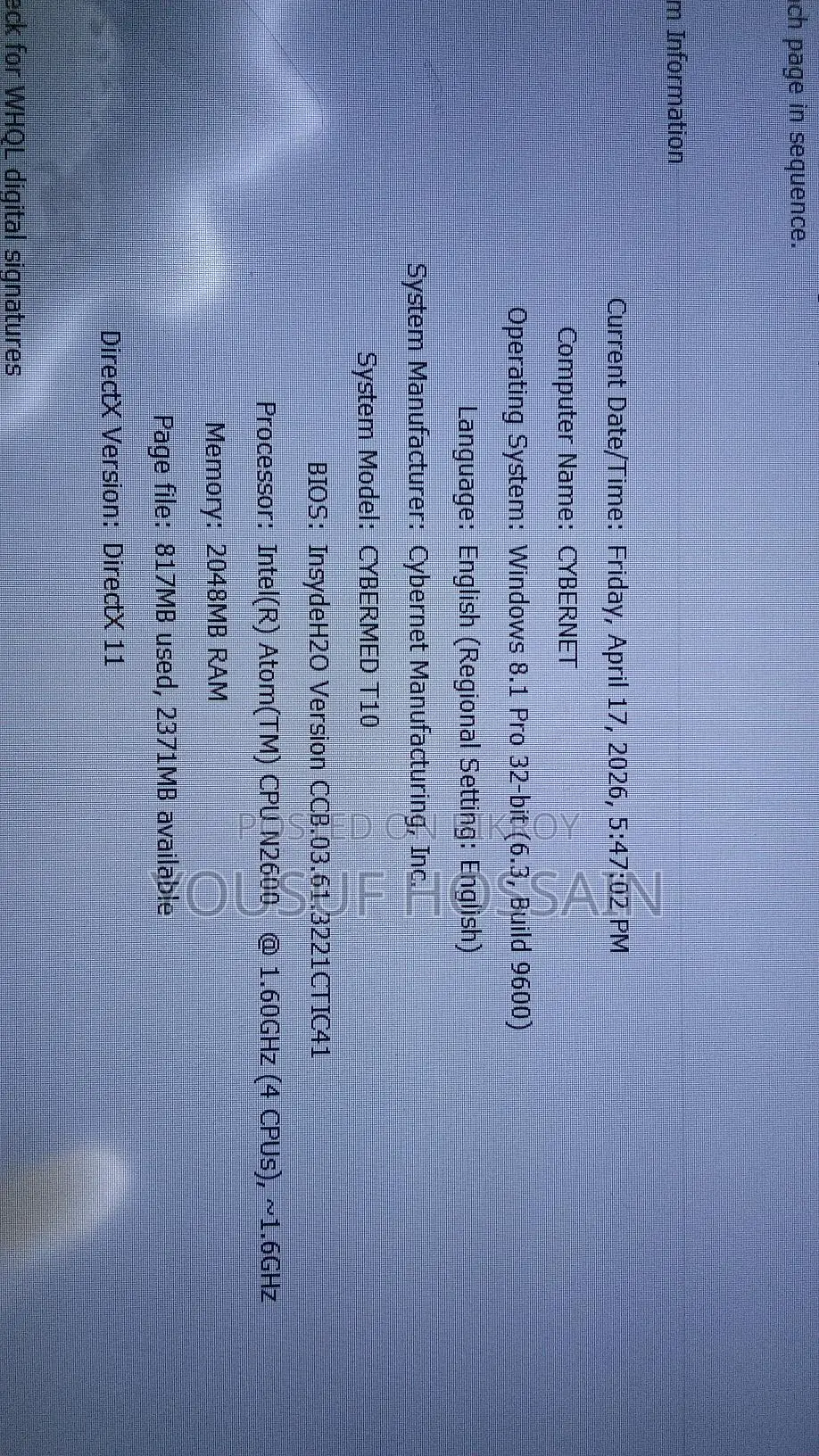 Windows Tablet 2/64 Read Details