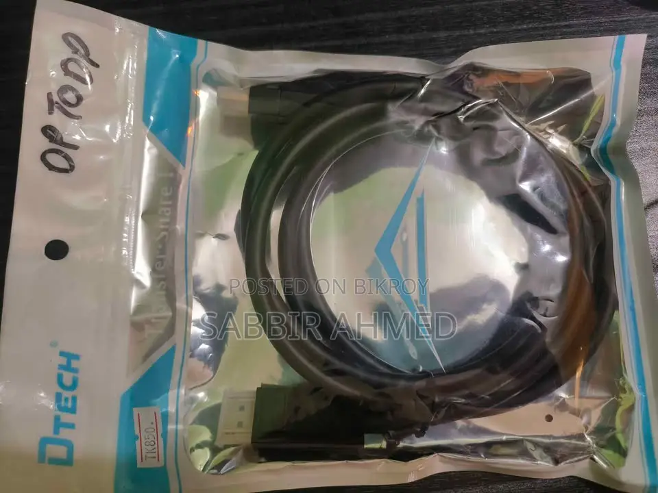 Dtech Disolayport to (Dp Dp) Cable