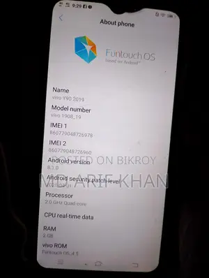 Vivo Y90 (Used)