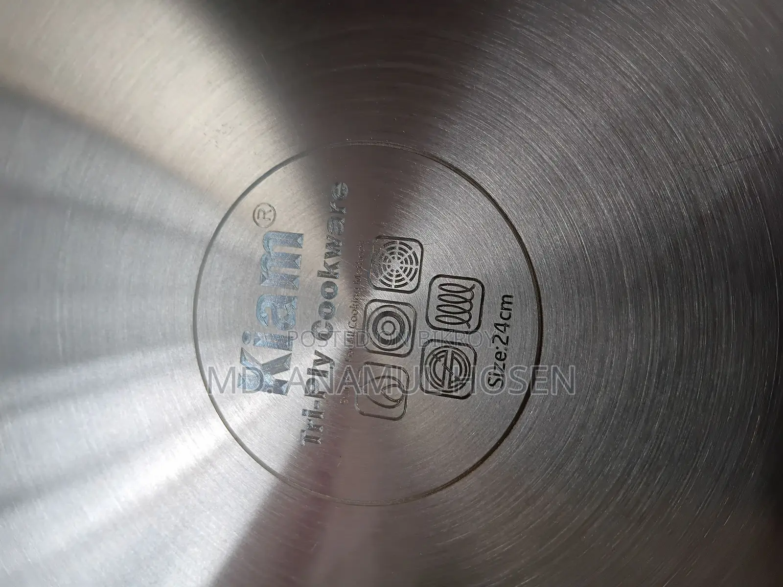 Hi- Tech Try - Ply Coocware Serving Pan