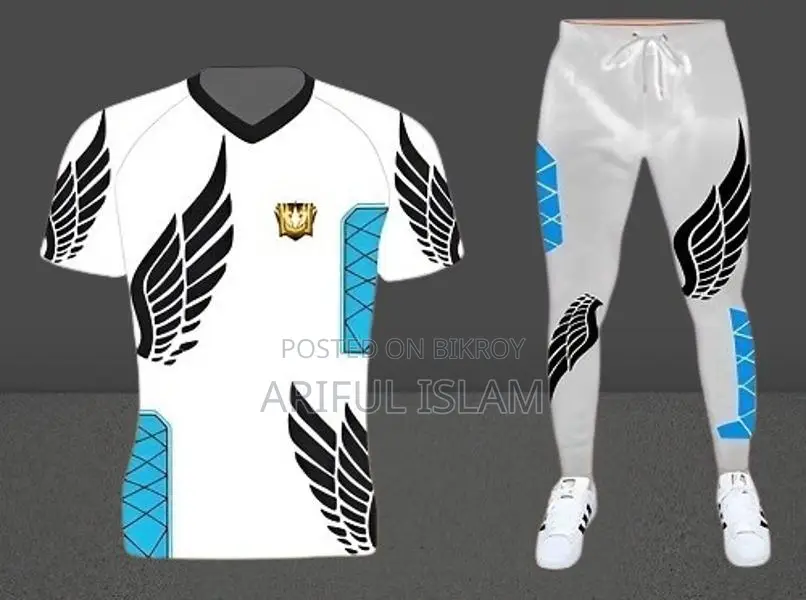 Stylish Mash T-shirt and Trouser Combo Set